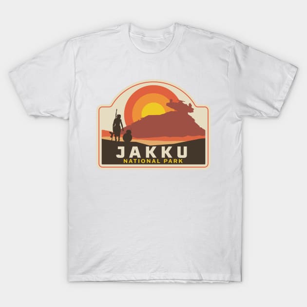 Jakku National Park T-Shirt by Hanneliza